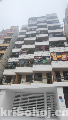 Newly constructed ready & semi furnished flat to rent